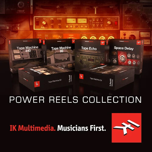 IK Multimedia T-RackS Power Reels Tape Machine Collection